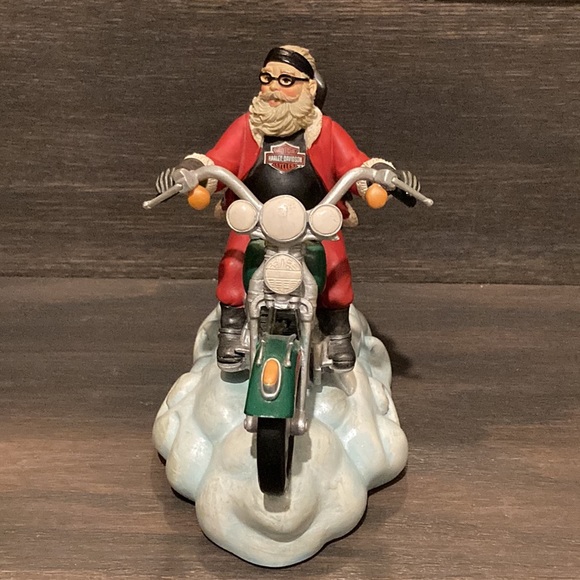 Harley-Davidson “Santa’s Sled” Limited Edition Figurine-vintage 1998 - Picture 3 of 12